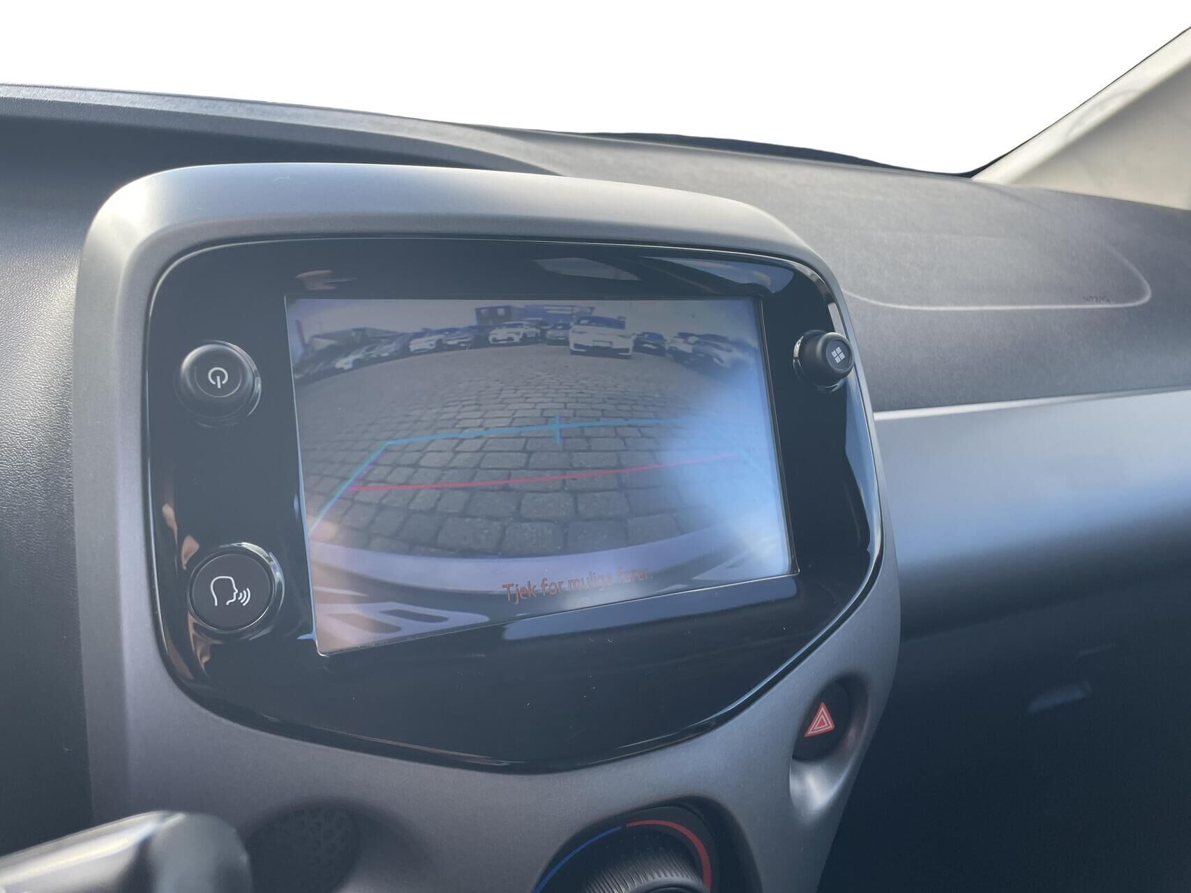 Sort Toyota Aygo fra 2019