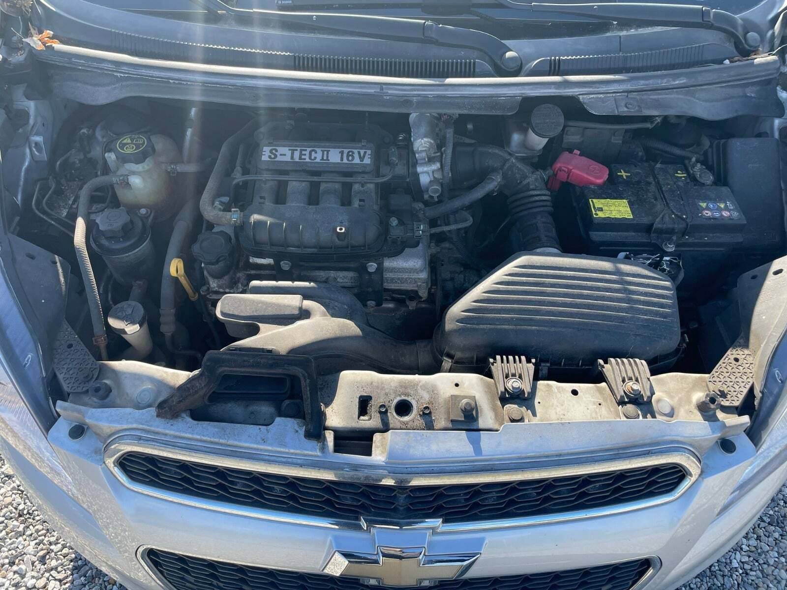 Sølv Chevrolet Spark fra 2014