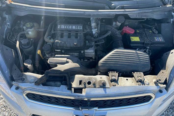 Sølv Chevrolet Spark fra 2014