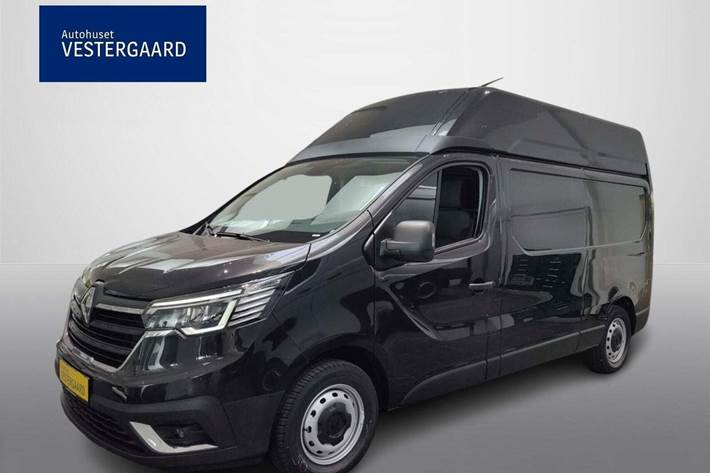 Sort Renault Trafic fra 2024 set udefra