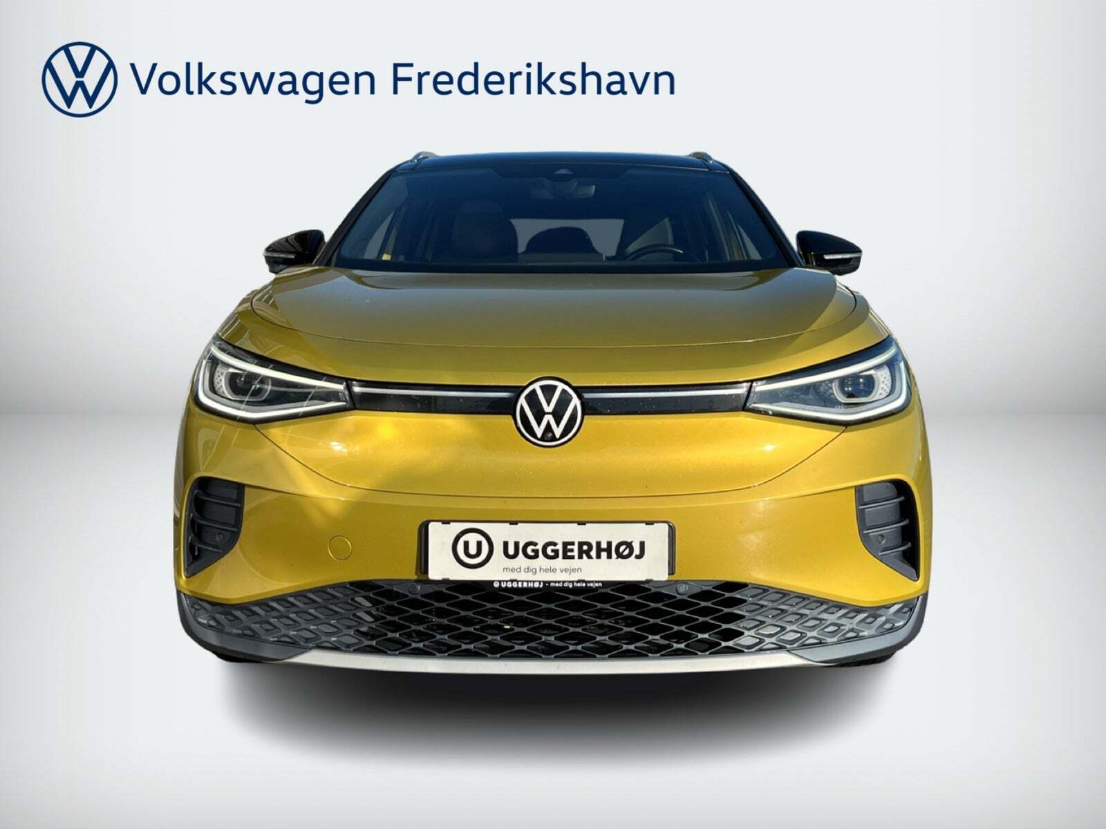 Gul VW ID.4 fra 2021