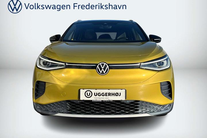 Gul VW ID.4 fra 2021
