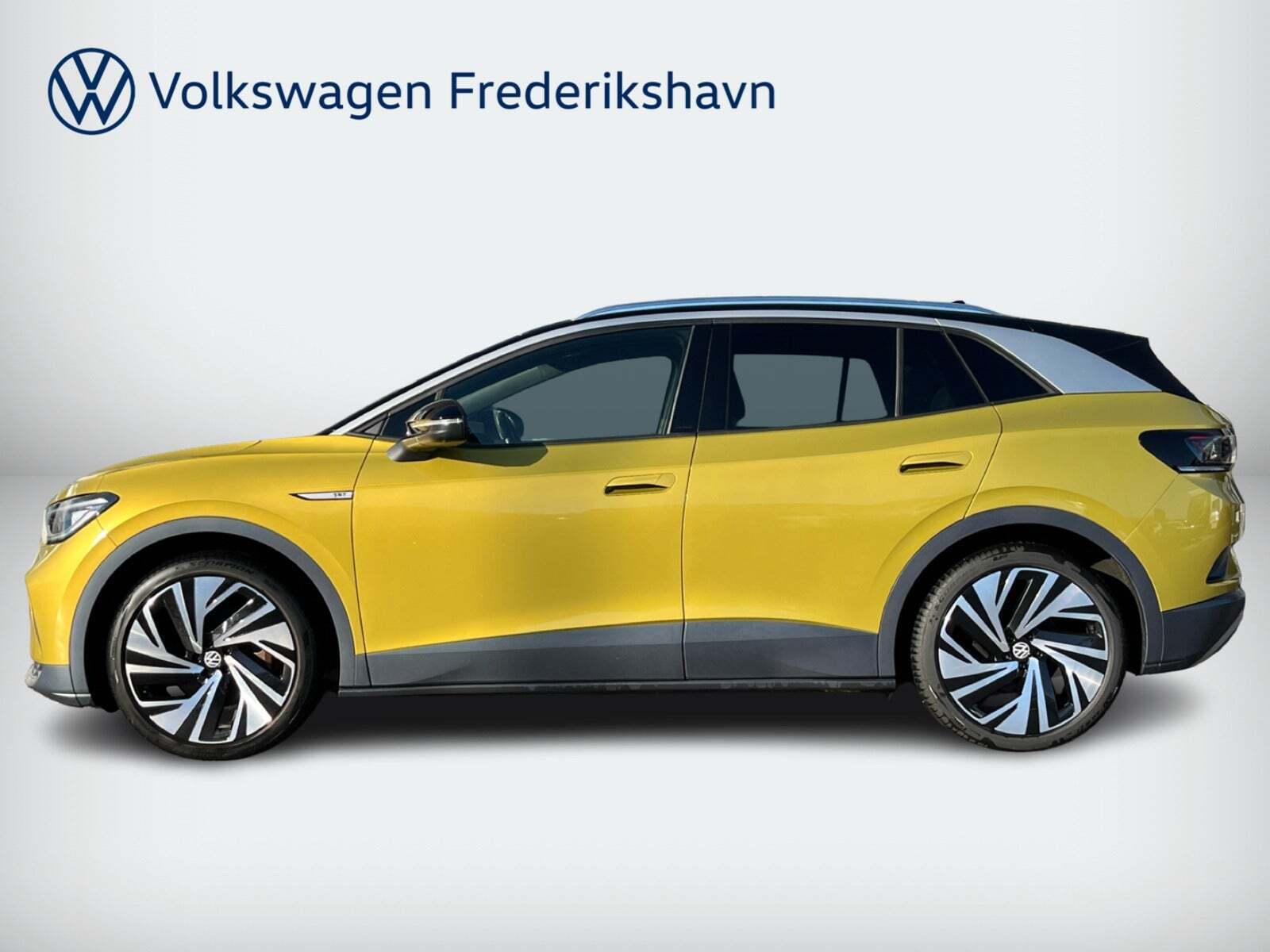 Gul VW ID.4 fra 2021