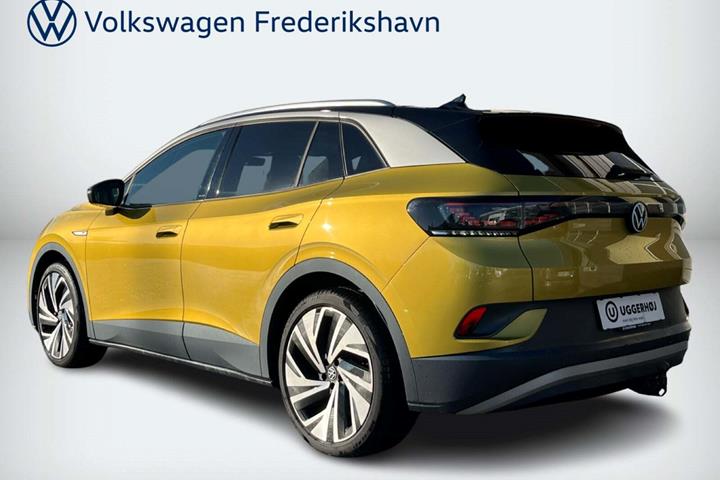 Gul VW ID.4 fra 2021