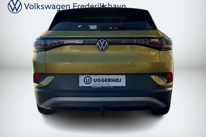 Gul VW ID.4 fra 2021