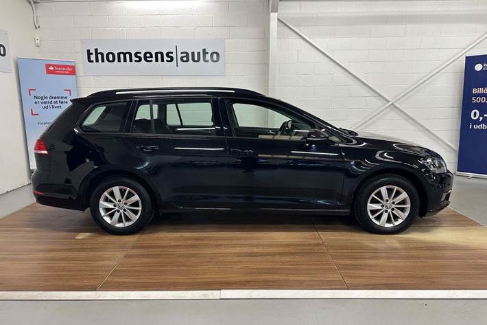 Sort VW Golf VII fra 2018