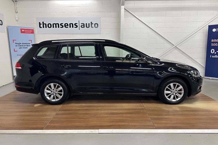 Sort VW Golf VII fra 2018