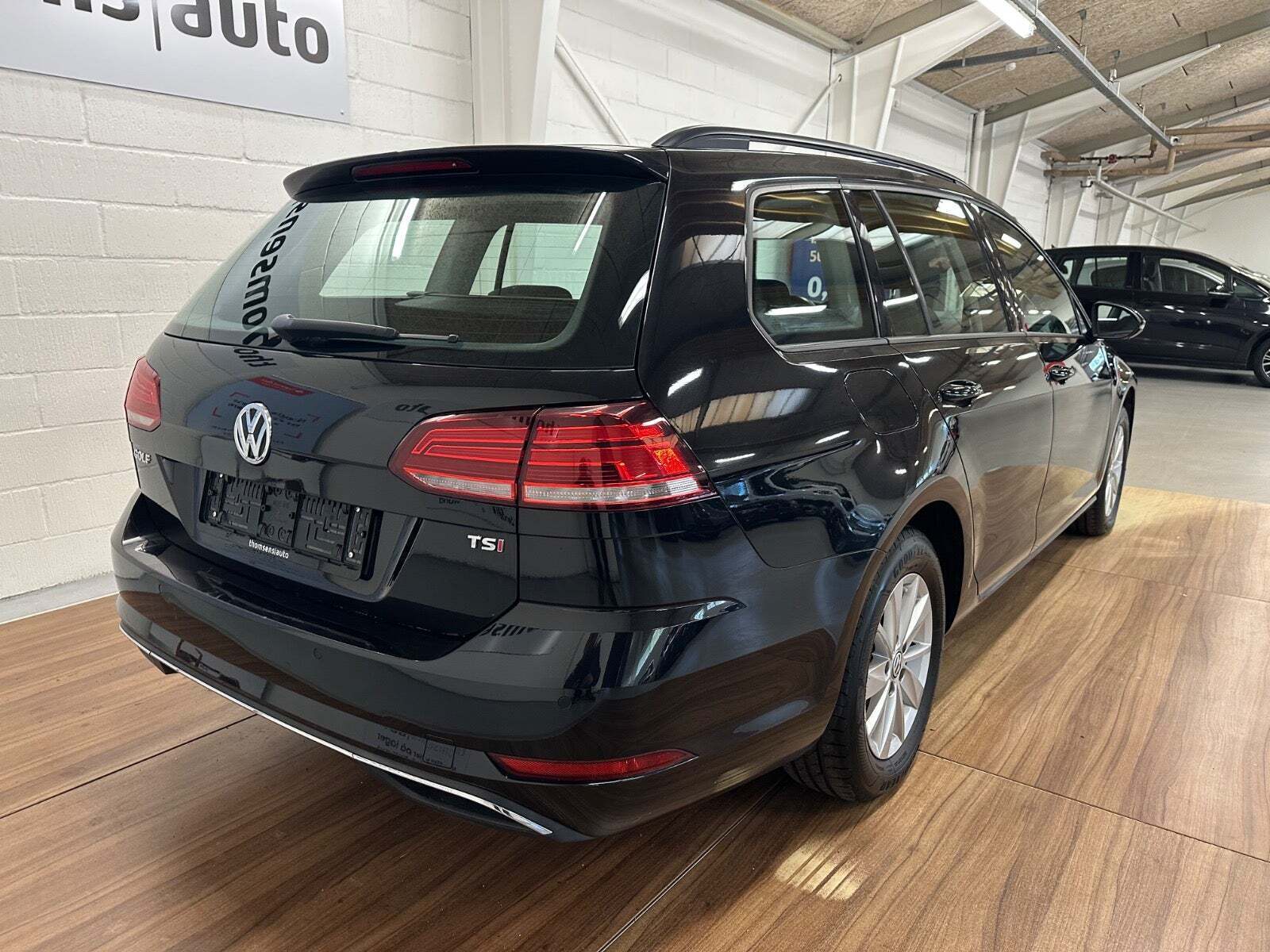 Sort VW Golf VII fra 2018
