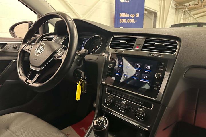 Sort VW Golf VII fra 2018
