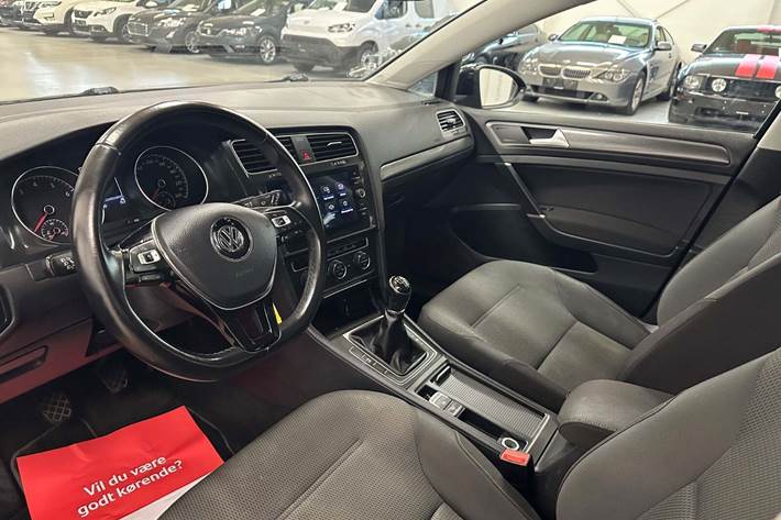 Sort VW Golf VII fra 2018
