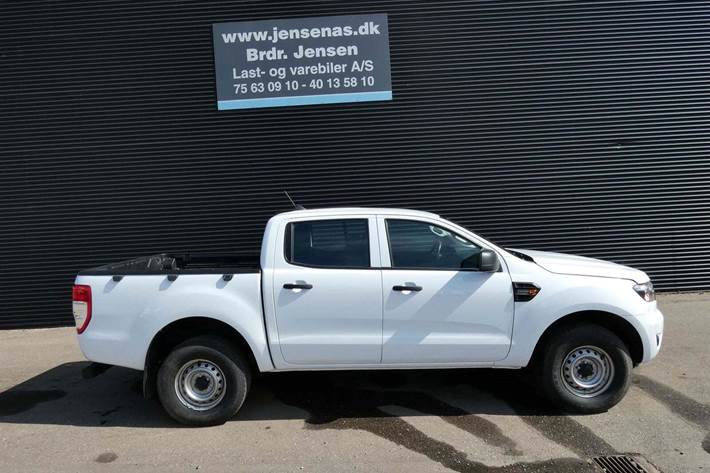 Hvid Ford Ranger fra 2023