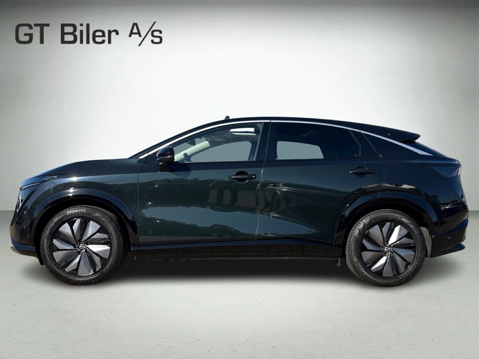 Grøn Nissan Ariya fra 2023