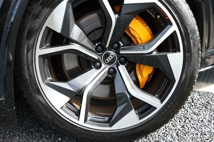 Sort Audi e-tron S fra 2021