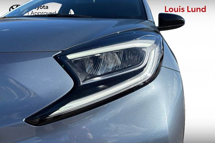 Grå Toyota Aygo X fra 2025