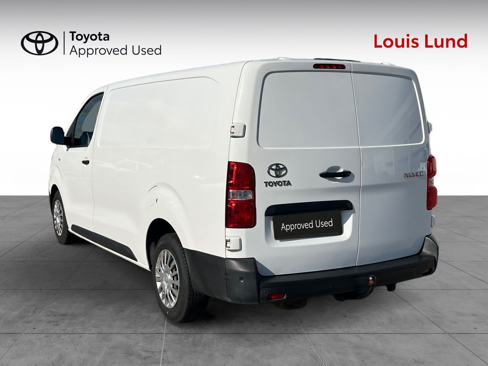Hvid Toyota ProAce fra 2021