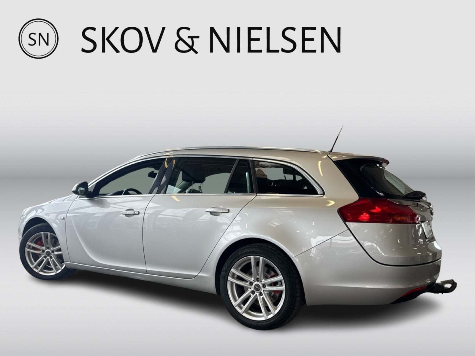 Sølv Opel Insignia fra 2010