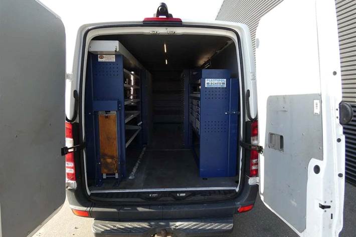 Hvid Mercedes Sprinter 316 fra 2018