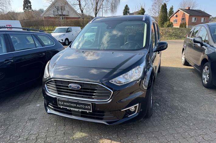 Sort Ford Tourneo Connect fra 2018 set udefra