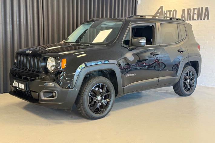 Sort Jeep Renegade fra 2017