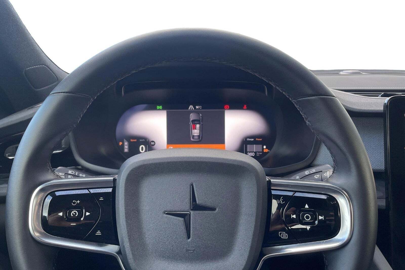 Grå Polestar 2 fra 2024