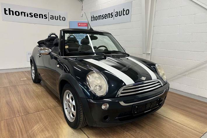 Sort Mini One fra 2007 set udefra