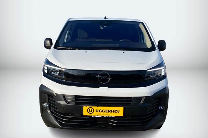 Hvid Opel Vivaro fra 2025 set udefra