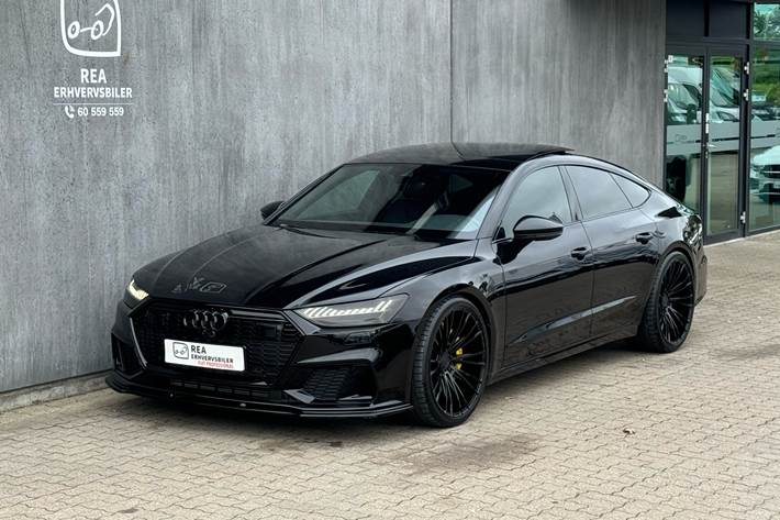 Sort Audi A7 fra 2018