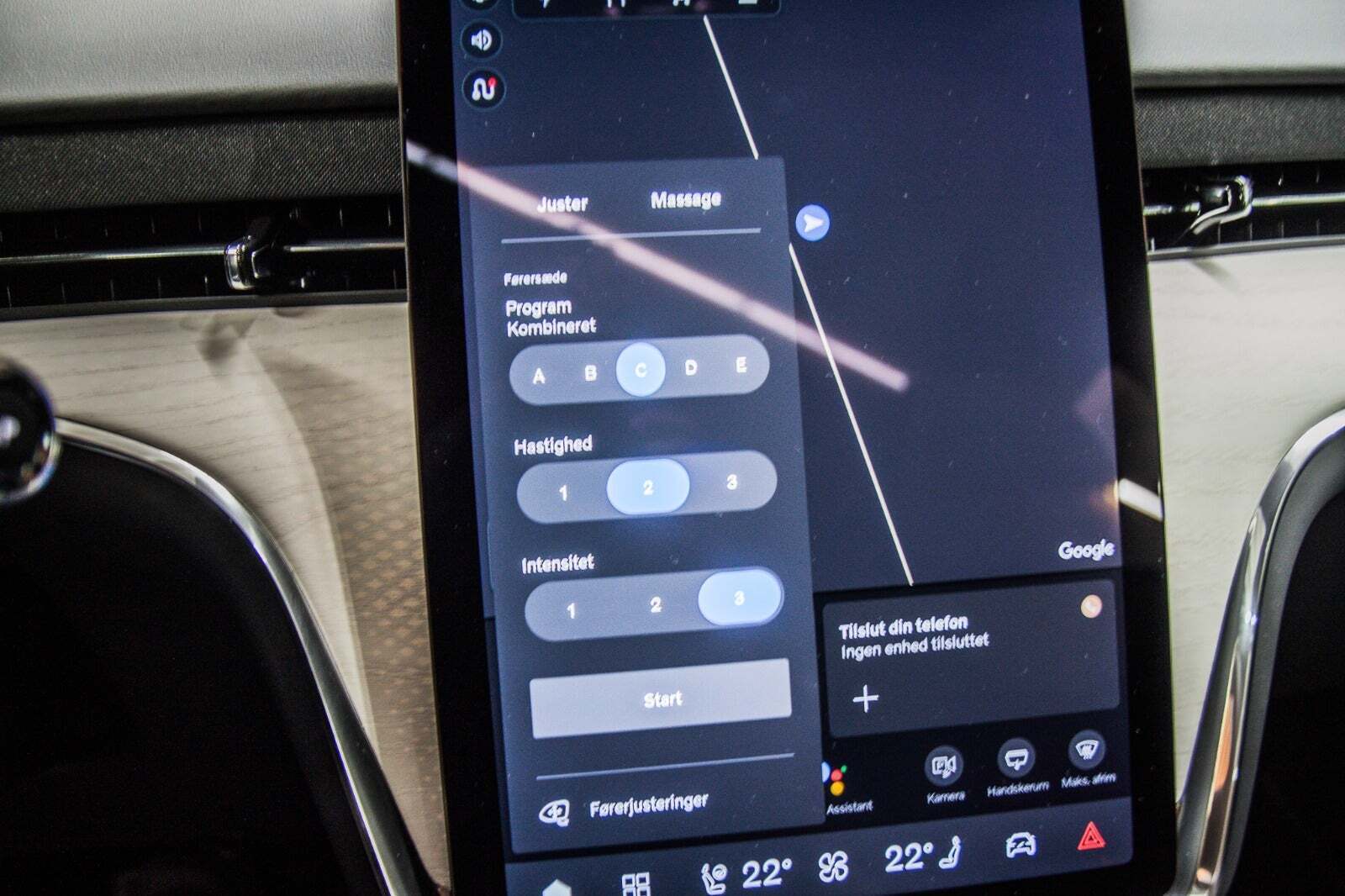 Grå Volvo EX90 fra 2025