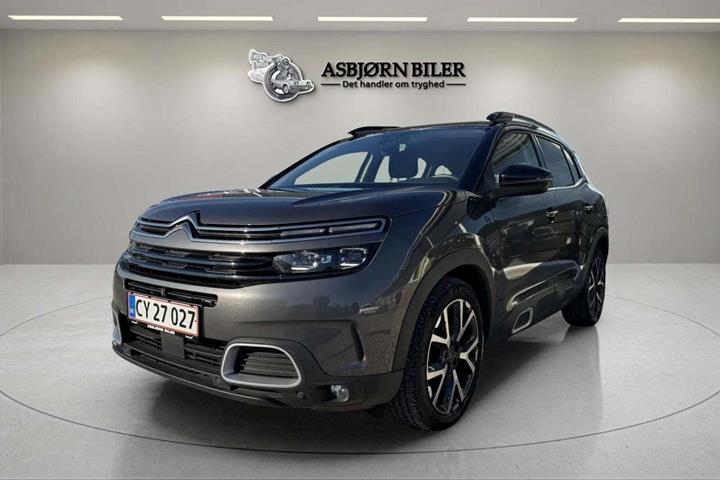 Grå Citroën C5 Aircross fra 2021 set udefra