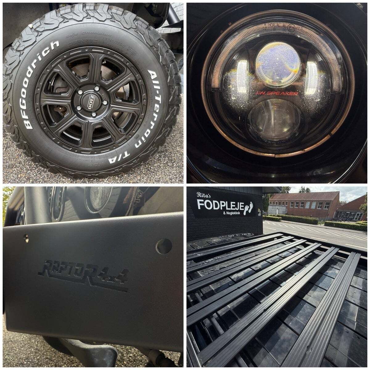 Sort Jeep Wrangler Unlimited fra 2014