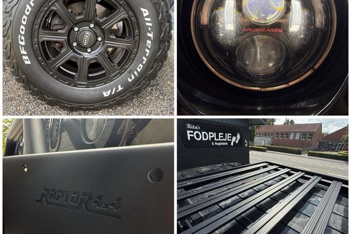 Sort Jeep Wrangler Unlimited fra 2014