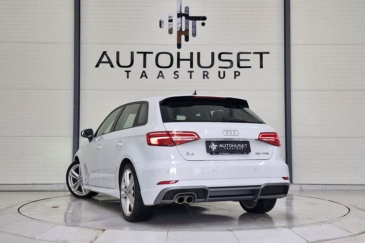 Hvid Audi A3 fra 2020