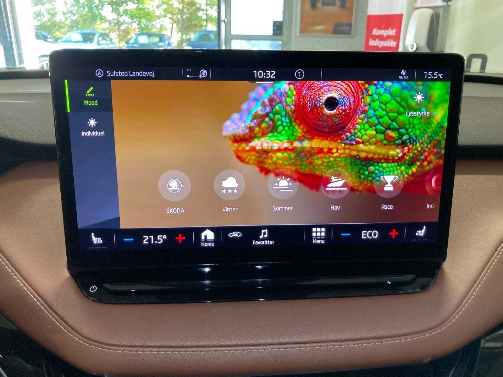 Sort Skoda Enyaq fra 2021