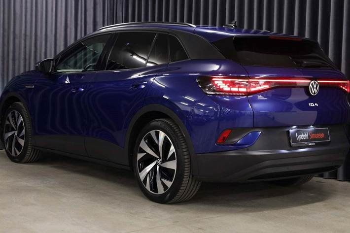 Blå VW ID.4 fra 2021