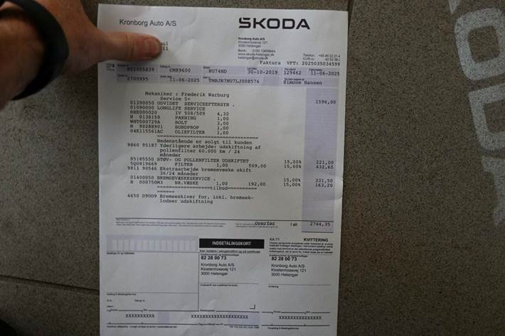 Hvid Skoda Karoq fra 2020