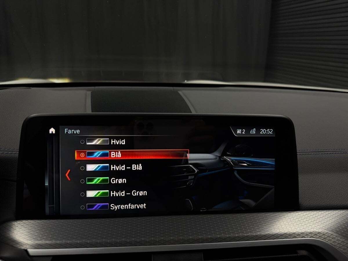 Hvid BMW X3 fra 2018