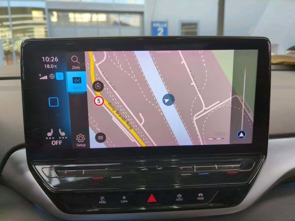 Grå VW ID.4 fra 2021
