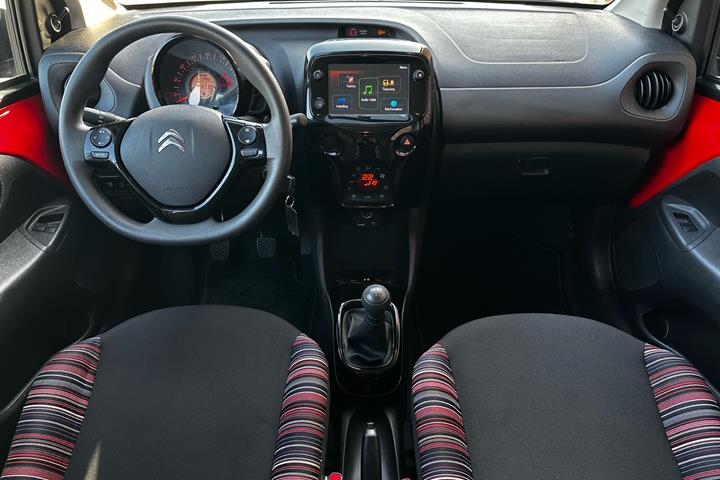 Rød Citroën C1 fra 2019