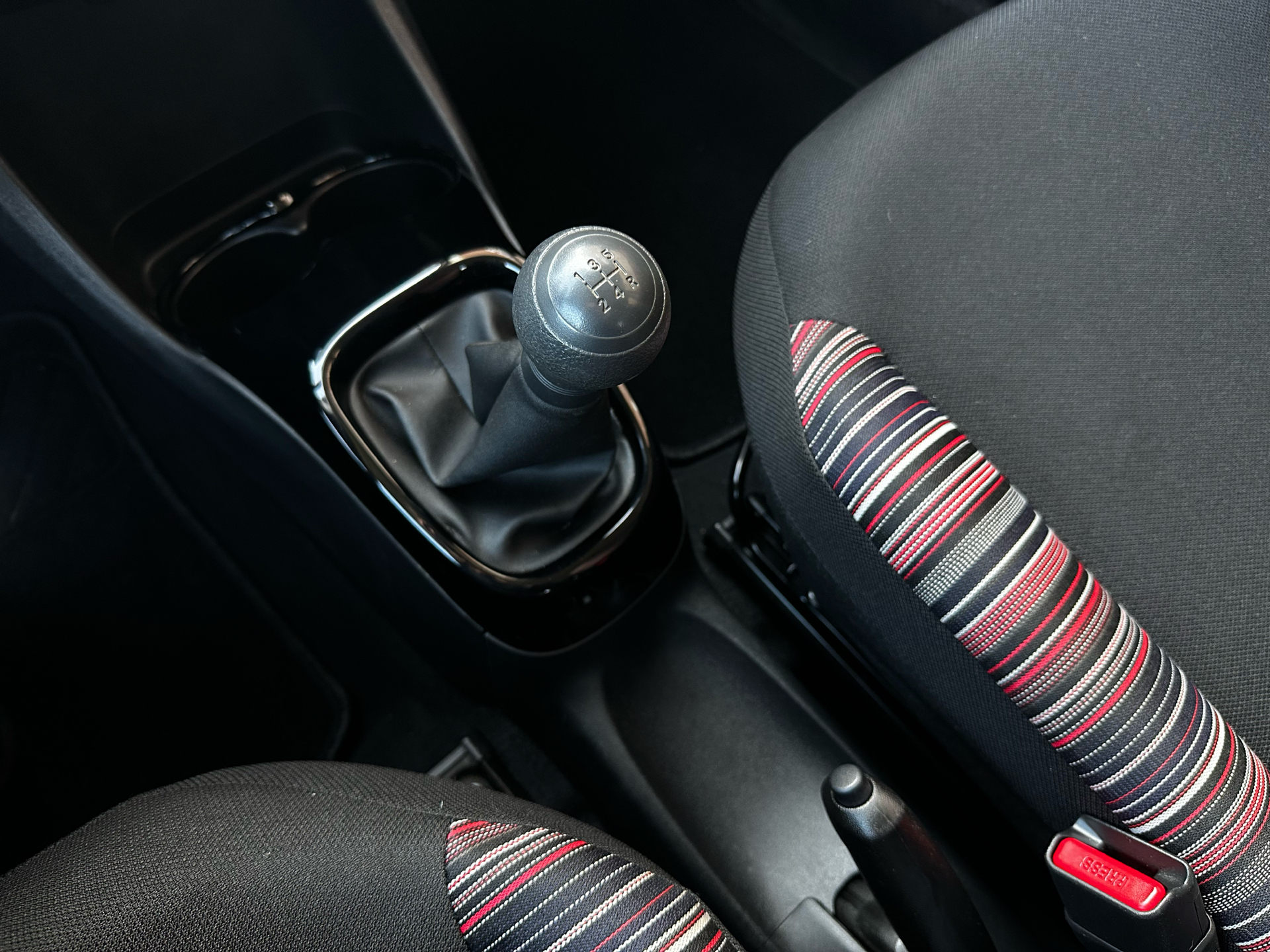 Rød Citroën C1 fra 2019