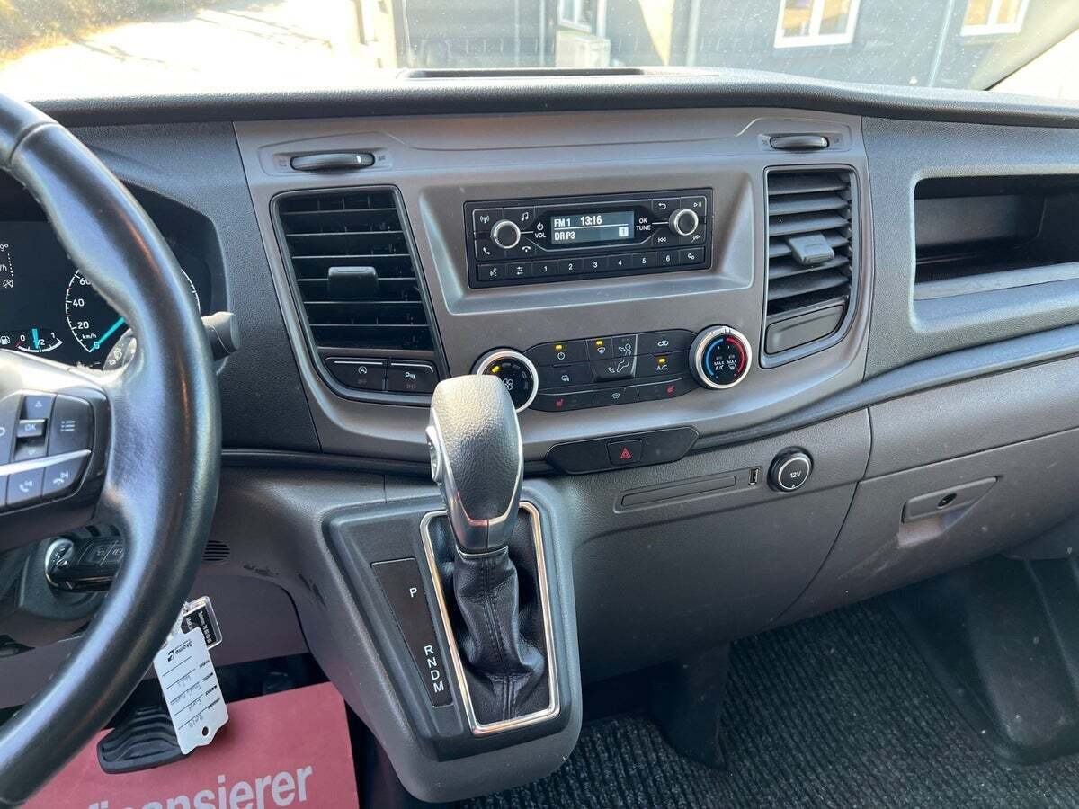 Hvid Ford Transit Custom 300L fra 2019
