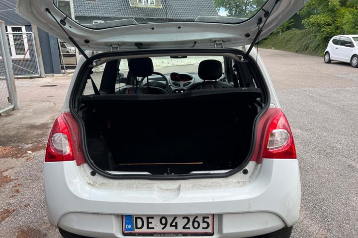 Hvid Renault Twingo fra 2012