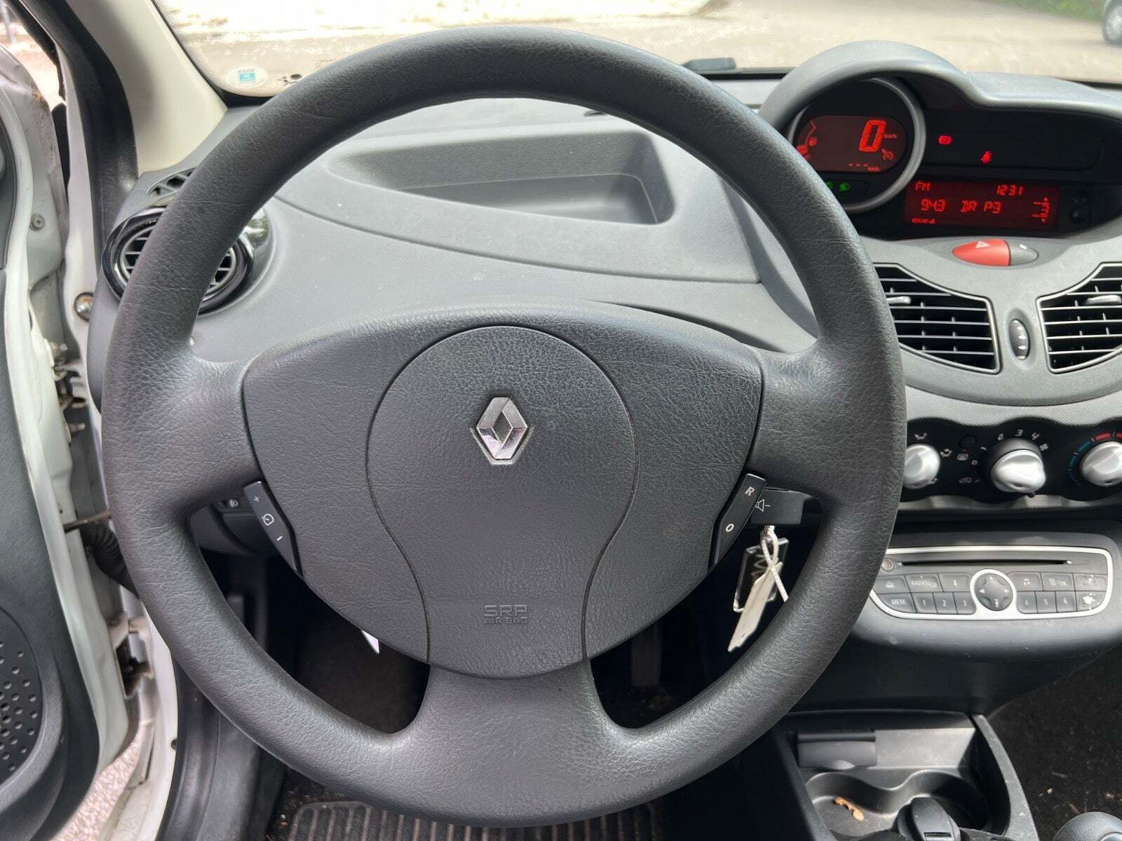 Hvid Renault Twingo fra 2012