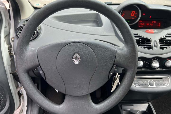 Hvid Renault Twingo fra 2012