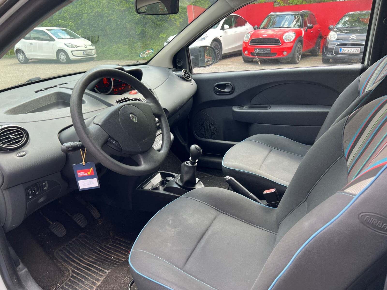 Hvid Renault Twingo fra 2012