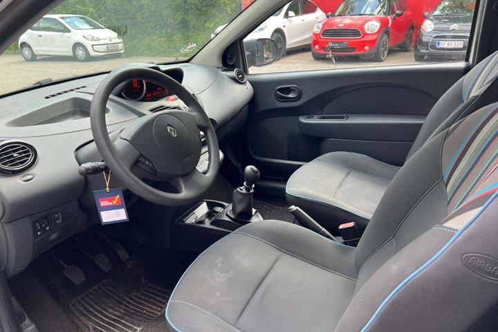Hvid Renault Twingo fra 2012
