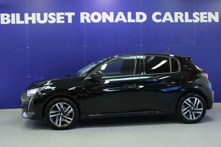 Sort Peugeot 208 fra 2021