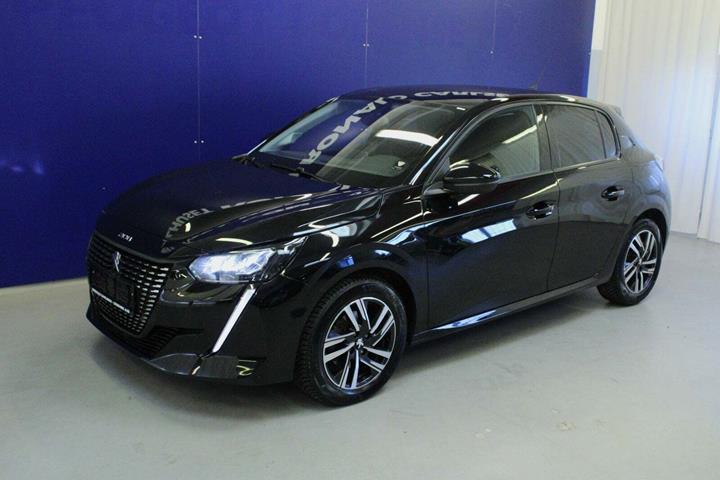 Sort Peugeot 208 fra 2021