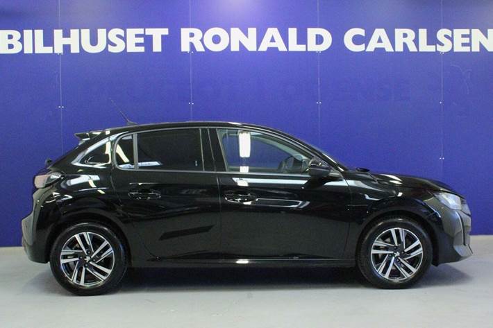 Sort Peugeot 208 fra 2021