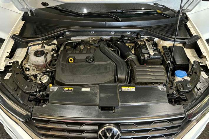 Hvid VW T-Roc fra 2022