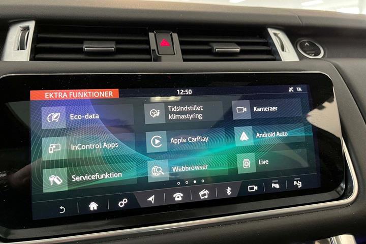 Hvid Land Rover Range Rover sport fra 2019